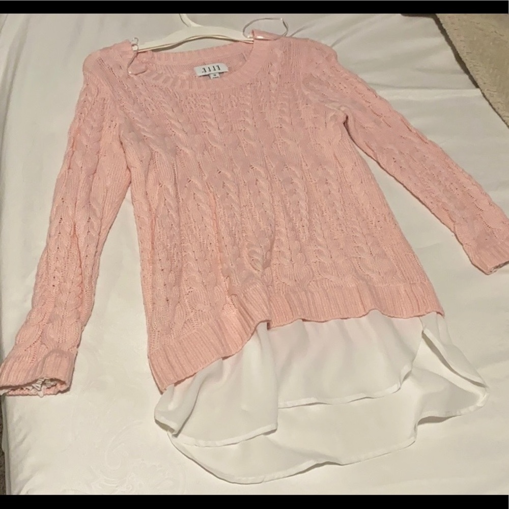 Elle Pink Knitted Sweater